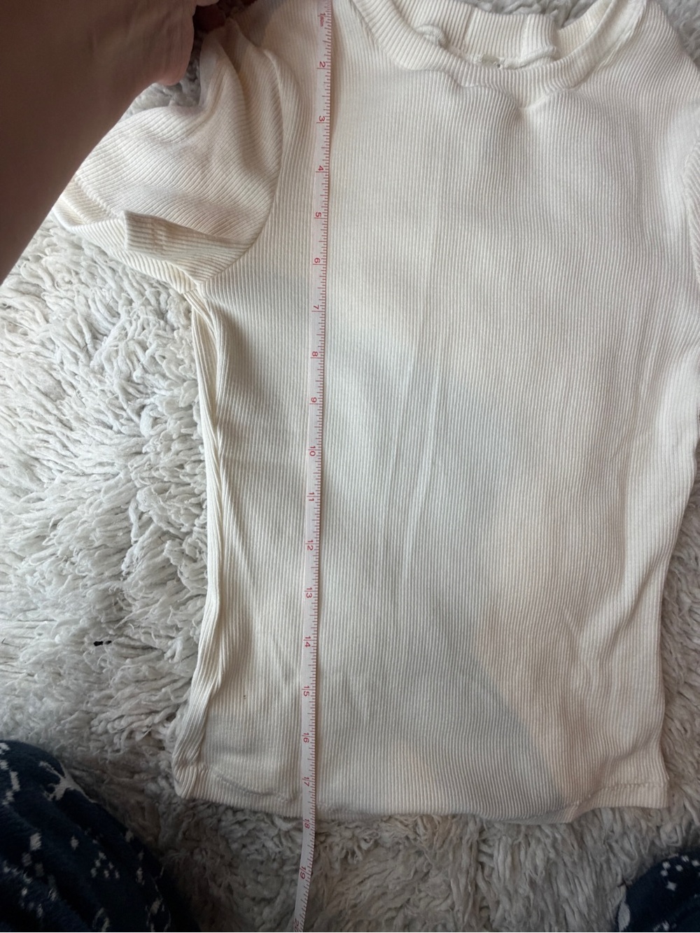 Skims Cotton Rib T Shirt - Picture 11 of 11
